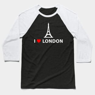 I love London Baseball T-Shirt